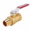 Budget 🌟 Legend Valve & Fitting T-900MxF-TNL 3/8 in. Forged Brass Full Port MNPT x FNPT 600# Ball Valve 🔔