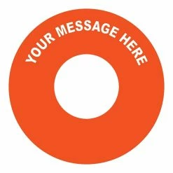 Promo 🤩 Pollardwater Hydrant Disk in Orange and White 🧨