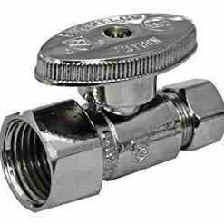 Cheapest ❤️ Legend Valve & Fitting T-582NL 3/8 in Lever Handle Straight Supply Stop Valve in Chrome Plated 🧨