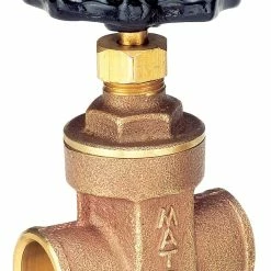Outlet ❤️ Matco-Norca 514LF 3/4 in. Brass Full Port Threaded x Sweat Gate Valve ⌛