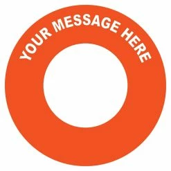 New 🔔 Pollardwater Hydrant Disk in Orange and White 💯