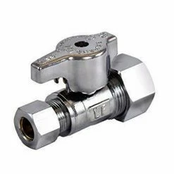Buy 😉 Legend Valve & Fitting T-596NL 1/2 in x 3/8 in Lever Handle Straight Supply Stop Valve in Chrome Plated 😍