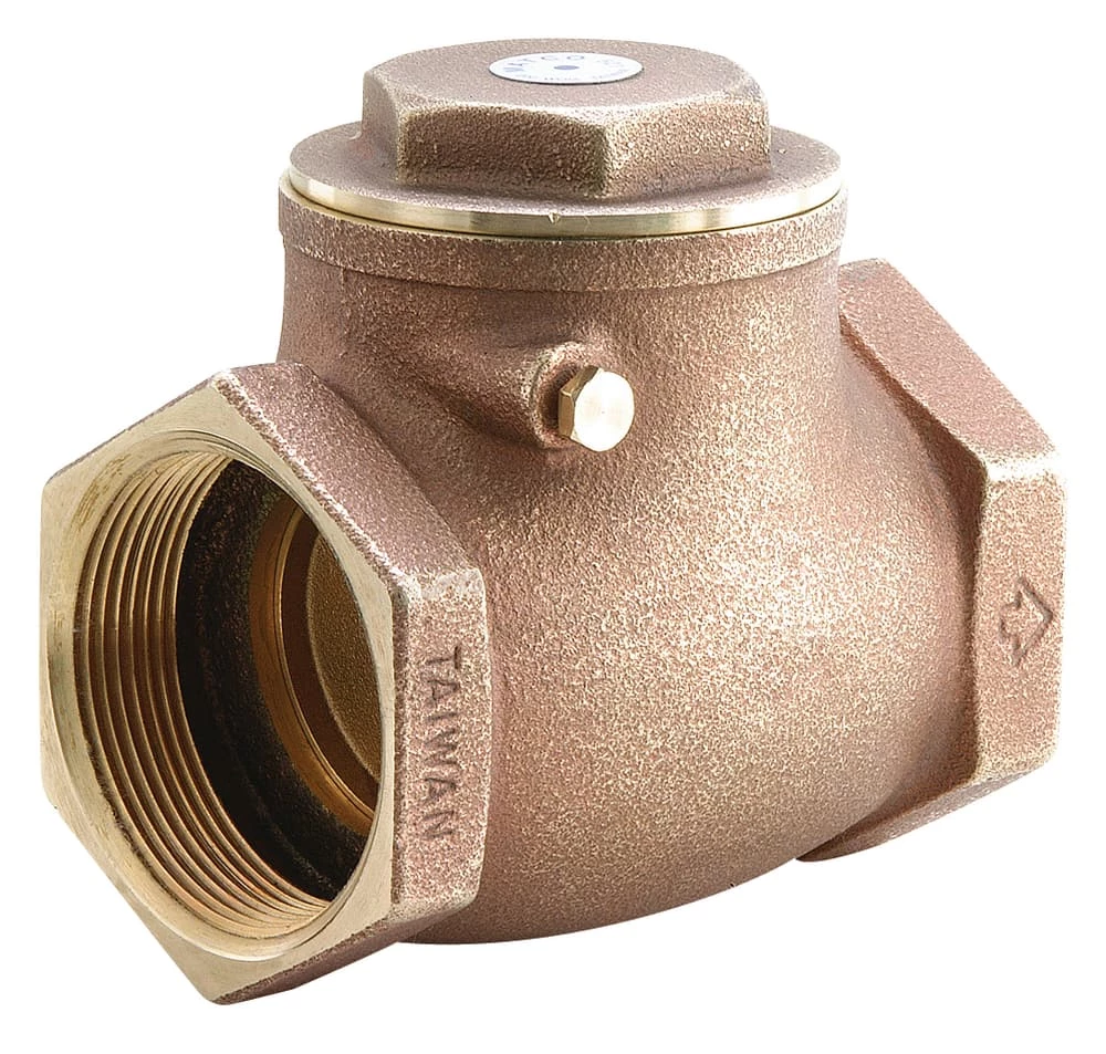 Buy π Matco-Norca 521 1-1/4 in. Brass Threaded Swing Check Valve π 1 Buy π Matco-Norca 521 1-1/4 in. Brass Threaded Swing Check Valve π