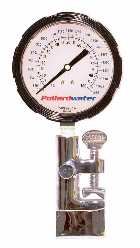 Outlet π Pollardwater Hose 2-1/2 in. 100 psi Flow Gauge π 1 Outlet π Pollardwater Hose 2-1/2 in. 100 psi Flow Gauge π