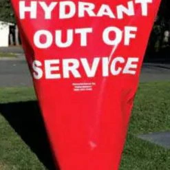 Budget 🔥 Pollardwater Heavy Duty Hydrant Bag in Red and White 🎁 -Valve Sale Query 689